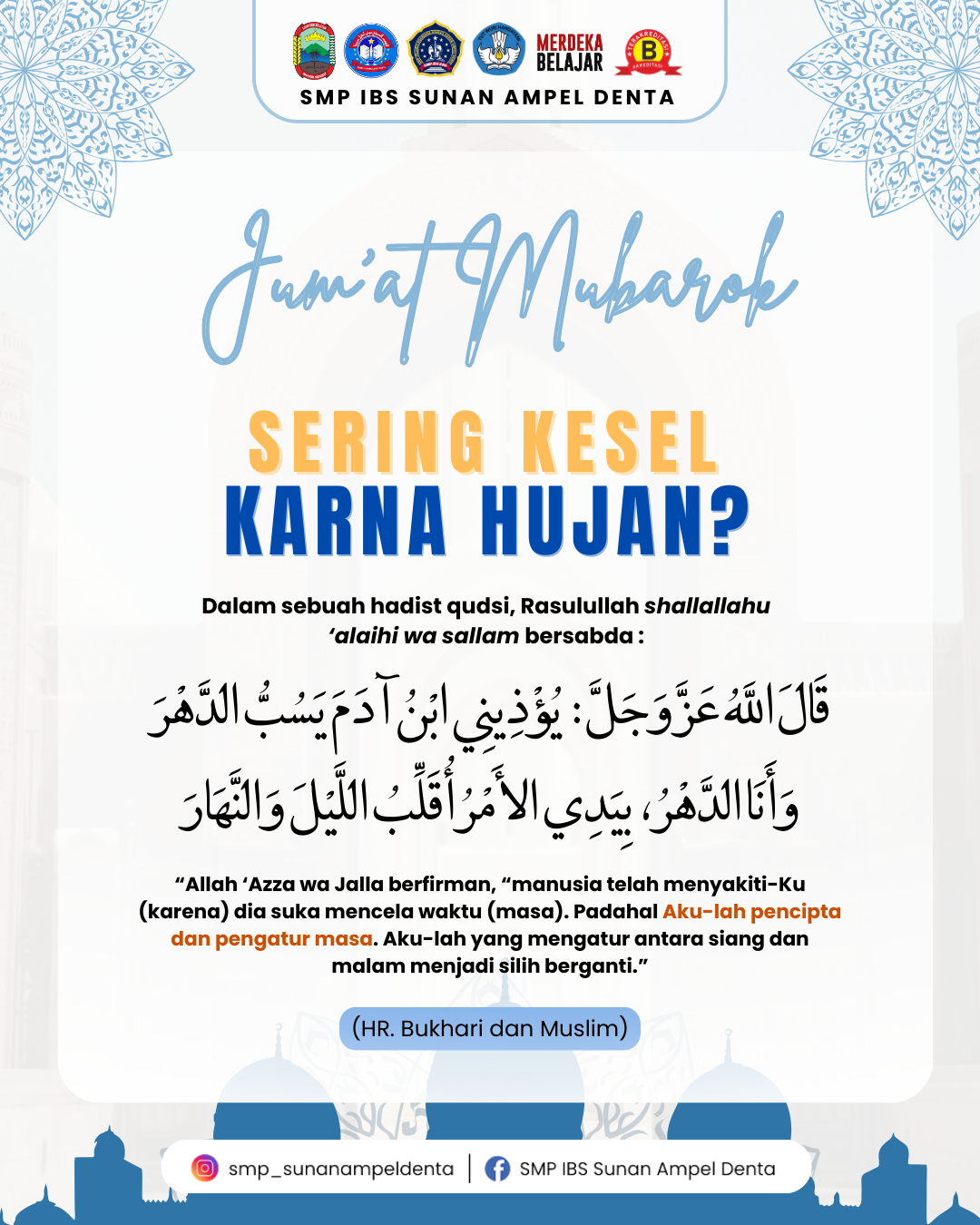 Sering Kesel Karna Hujan?